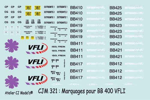 CJM 321 : Transkit pour BB 400 VFLI
