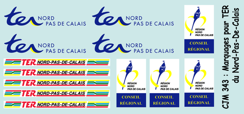CJM 343 : Logos TER région Nord-Pas-de-Calais