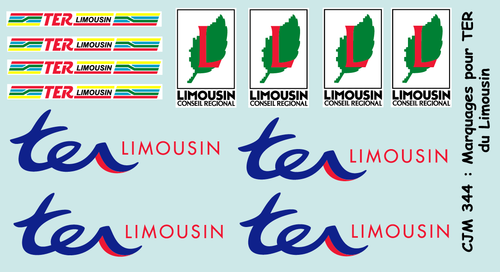 CJM 344 : Logos TER région Limousin