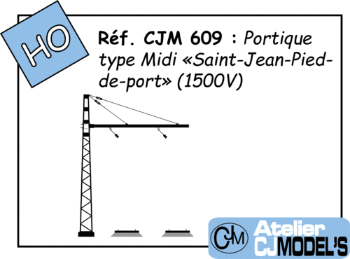 CJM 609 : Portique type Midi
