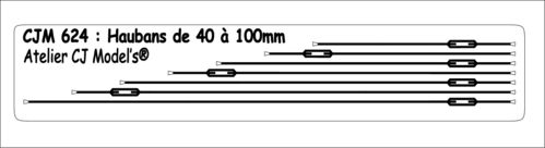 CJM 624 : Haubans de 40 à 100mm
