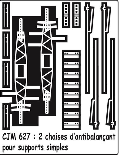 CJM 627 : Chaise d'anti-balançant petit modèle
