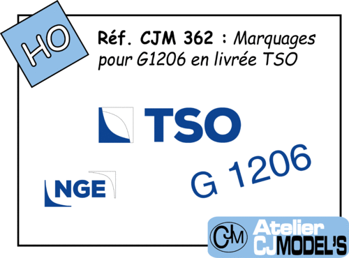 CJM 362 : Décoration pour G1206 TSO