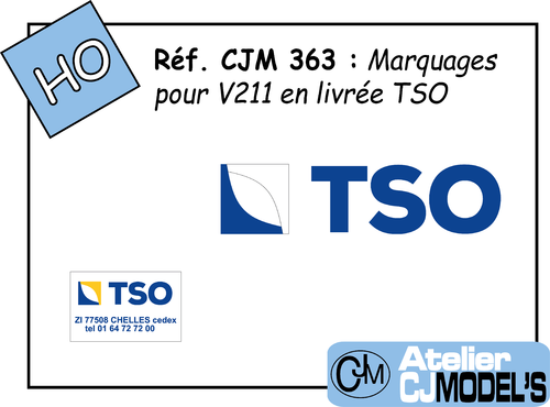 CJM 363 : Décoration pour V211 TSO