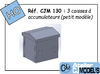 CJM 130 : 3 caisses à accumulateurs petit modèle