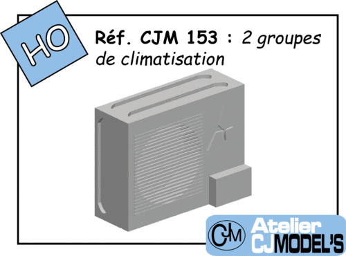 CJM 153 : 2 groupes de climatisation