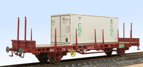 ABE 527 : Plancher plat porte-container Lgs Roco